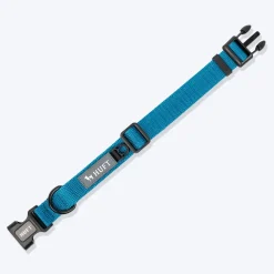 HUFT Basics Dog Collar - Teal Blue