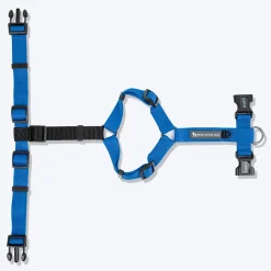 HUFT Basics Dog H-Harness - Cobalt Blue