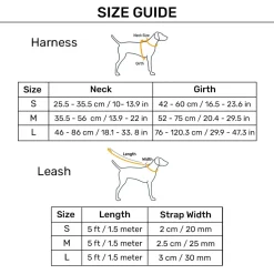 HUFT Basics Dog H-Harness & Leash Set - Crimson Red