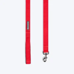 HUFT Basics Dog H-Harness & Leash Set - Crimson Red
