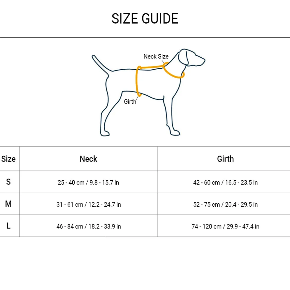 HUFT Basics Dog H Harness - Yellow & Blue