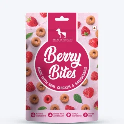 HUFT Berry Bites - Chicken & Raspberries Treats For Dogs - 140 g