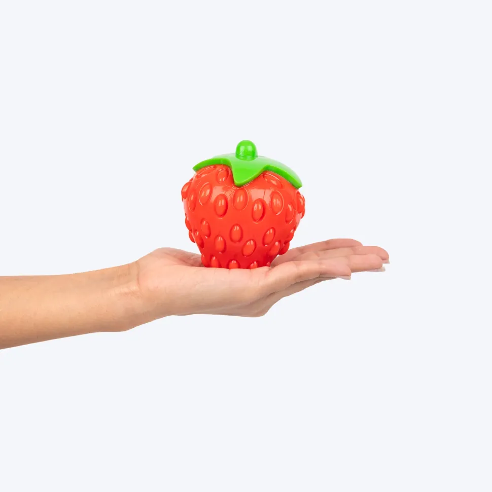 HUFT Berry Chomper Chew Toy For Dog - Red