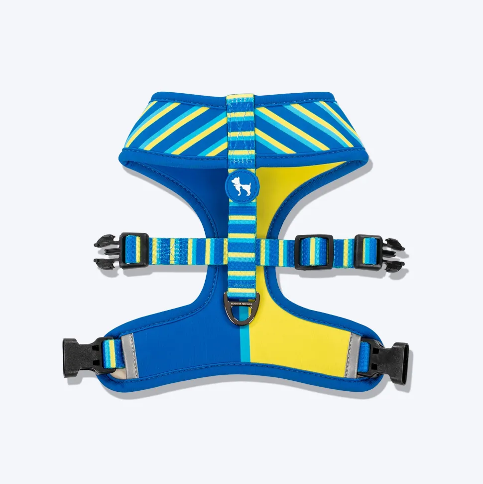 HUFT Blazing Blue Dog Reversible Harness