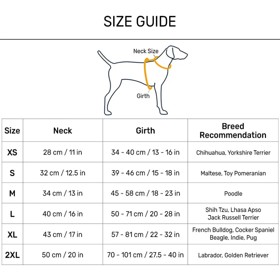 HUFT Blazing Blue Dog Reversible Harness