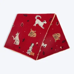 HUFT Bloom Buddies Blanket For Dog & Cat - Red