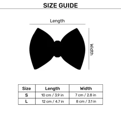 HUFT Bloomburst Printed Bow Tie For Dog - Multicolor