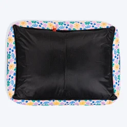 HUFT Bloomscape Lounger Bed For Dog - Blue