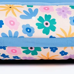 HUFT Bloomscape Lounger Bed For Dog - Blue