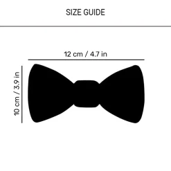 HUFT Bloomscape Printed Bow Tie for Dog - Navy