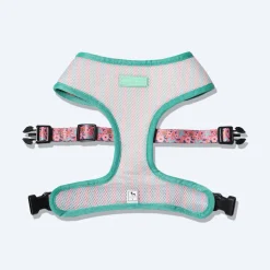 HUFT Bloom Wildly Reversible Harness For Dogs - Pink