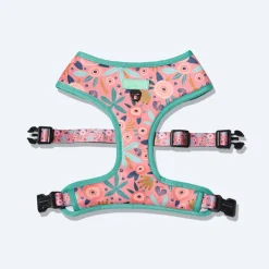 HUFT Bloom Wildly Reversible Harness For Dogs - Pink
