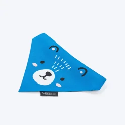 HUFT Bluebeary Bandana For Dog - Blue