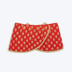 HUFT Brocade Dazzle Pet Scarf For Cat & Puppy - Red