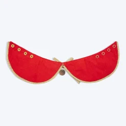 HUFT Brocade Dazzle Pet Scarf For Cat & Puppy - Red