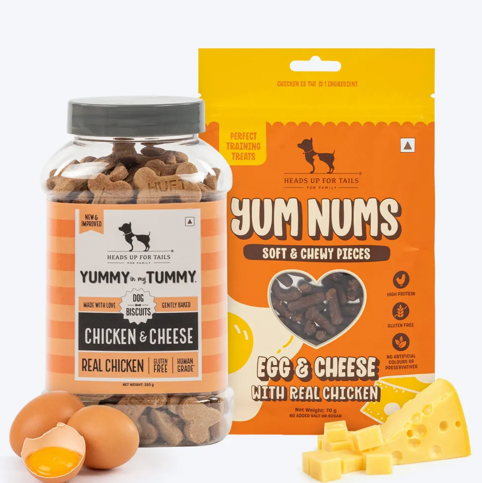 HUFT Cheese Please Treats Combo For Dog