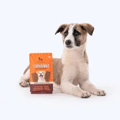 HUFT Chewbarks Smoked Chicken Soft Chew Strips Treat For Dogs - 30g
