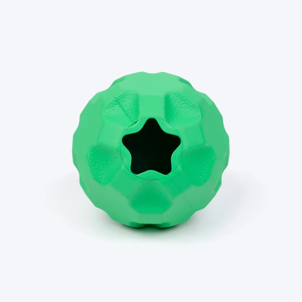 HUFT Chewtastic Baller Chew Toy For Dog - Green