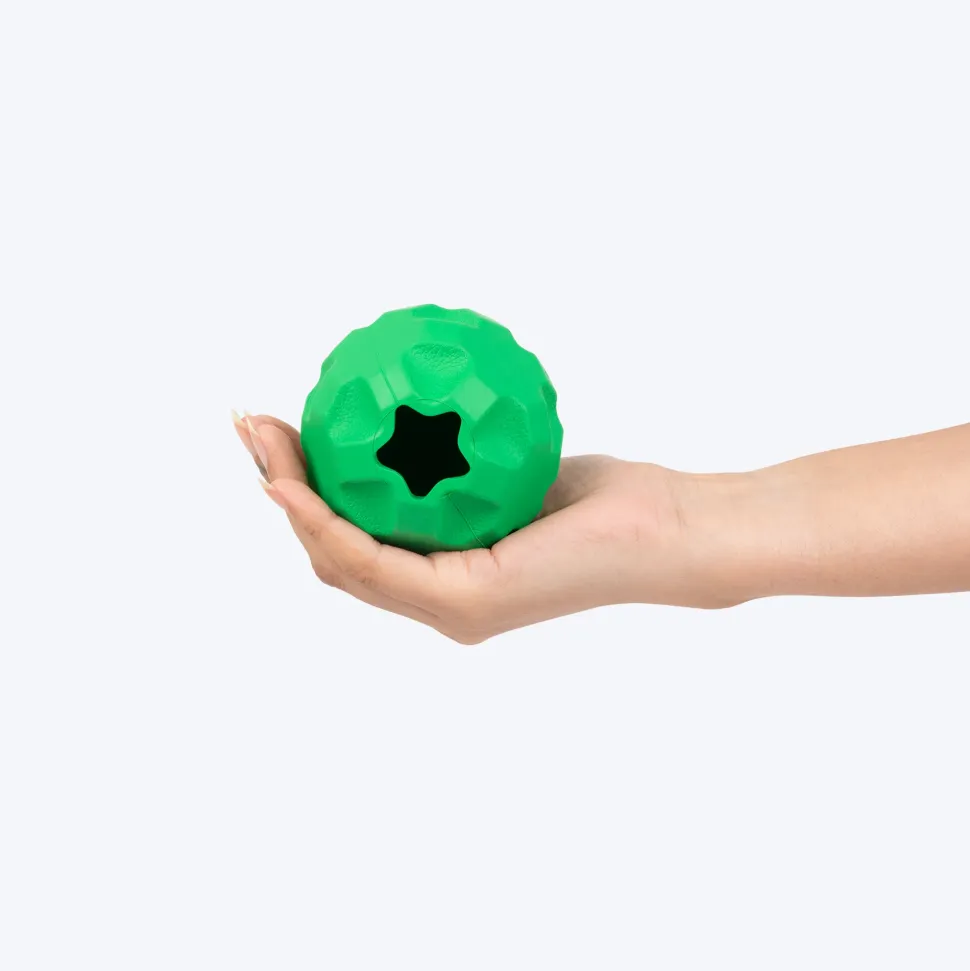 HUFT Chewtastic Baller Chew Toy For Dog - Green