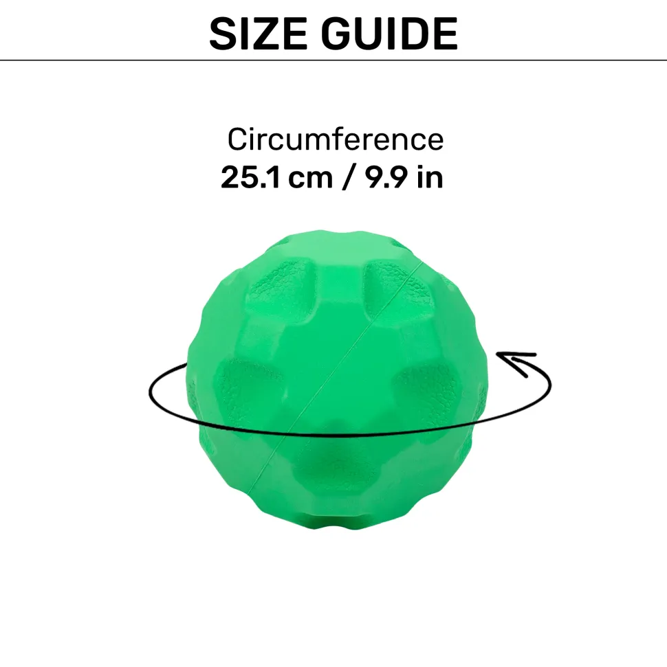 HUFT Chewtastic Baller Chew Toy For Dog - Green