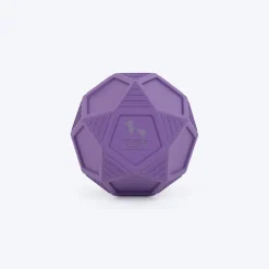 HUFT Chewtastic Bounce & Treat Ball Chew Toy For Dog - Purple
