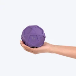HUFT Chewtastic Bounce & Treat Ball Chew Toy For Dog - Purple