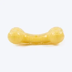 HUFT Chewtastic Chomp Champ Bone Chew Toy For Dog - Yellow