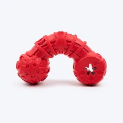 HUFT Chewtastic Mighty Multipurpose Bone Chew Toy For Dog - Red