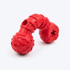 HUFT Chewtastic Mighty Multipurpose Bone Chew Toy For Dog - Red