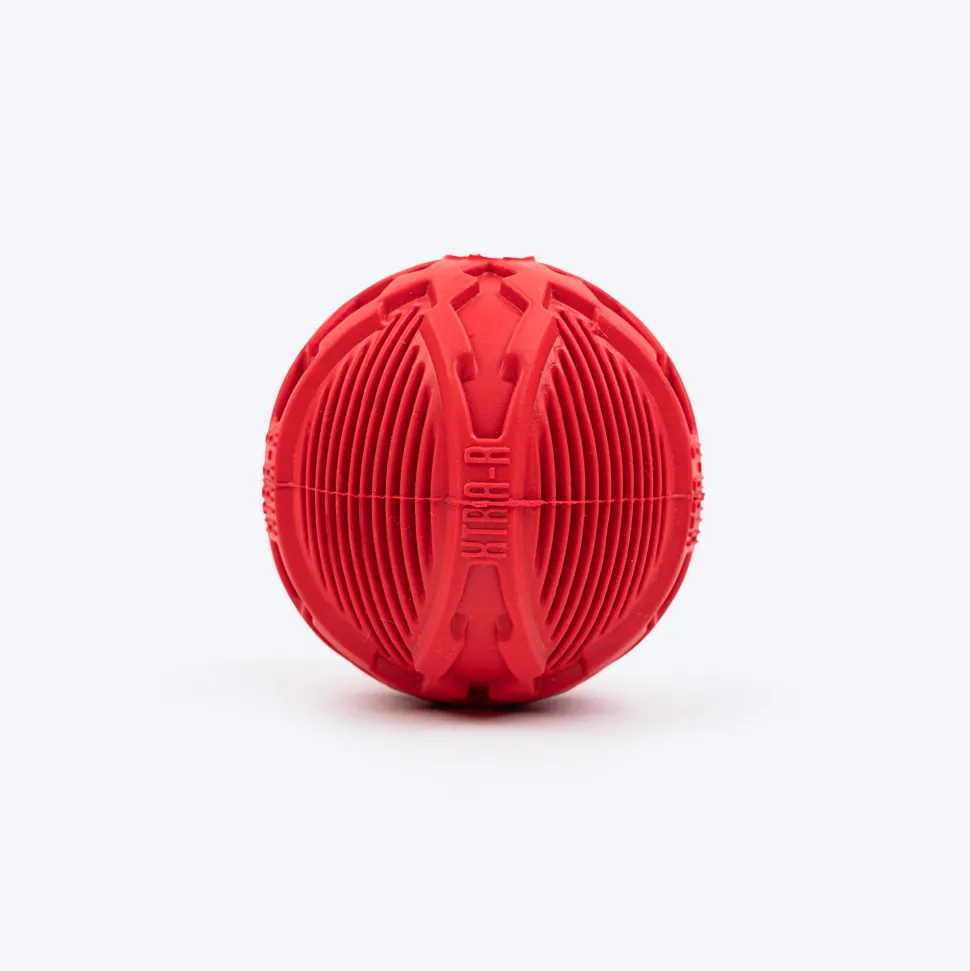 HUFT Chewtastic Mighty Super Sturdy Ball Toy For Dog - Red