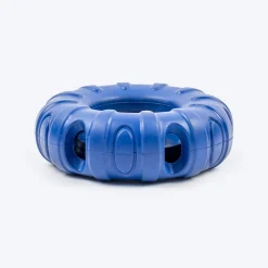 HUFT Chewtastic Roll-A-Tyre Chew Toy For Dog - Blue