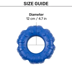 HUFT Chewtastic Roll-A-Tyre Chew Toy For Dog - Blue