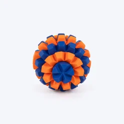 HUFT Chewtastic Treat Maze Chew Toy For Dog - Orange & Blue