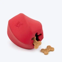 HUFT Chewtastic Treat Tumbler Chew Toy For Dog - Red