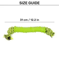 HUFT ChomperPillar Chew Toy For Dog - Neon Green
