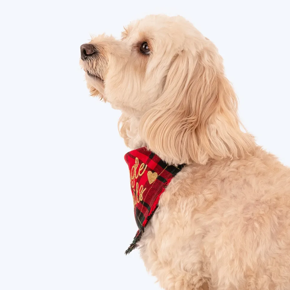 HUFT Christmas Jingle Tails Bandana For Dog & Cat