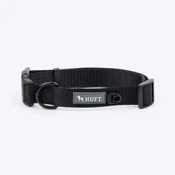 HUFT Classic Collar For Dog - Coal Black