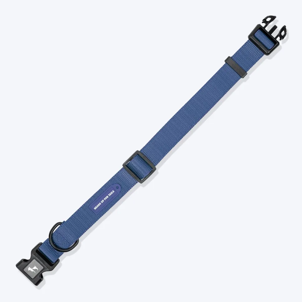 HUFT Classic Collar For Dog - Navy