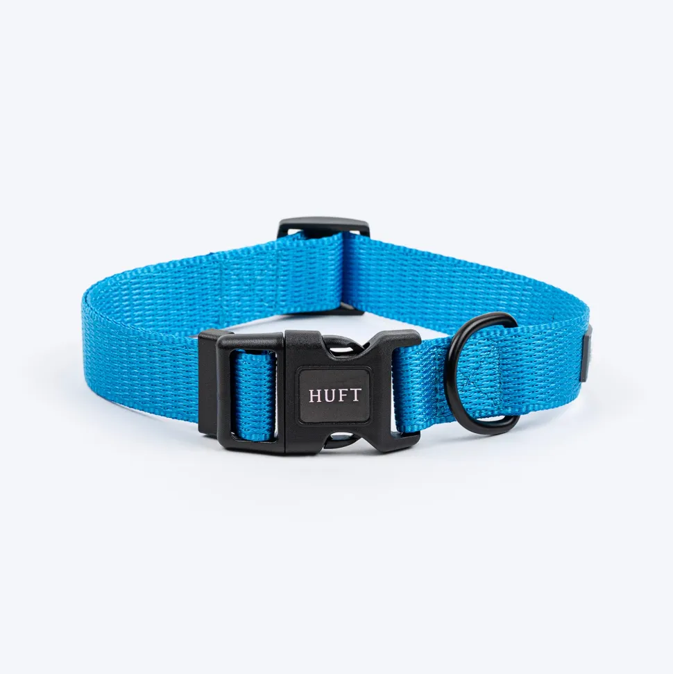 HUFT Classic Collar For Dog - Ocean Blue