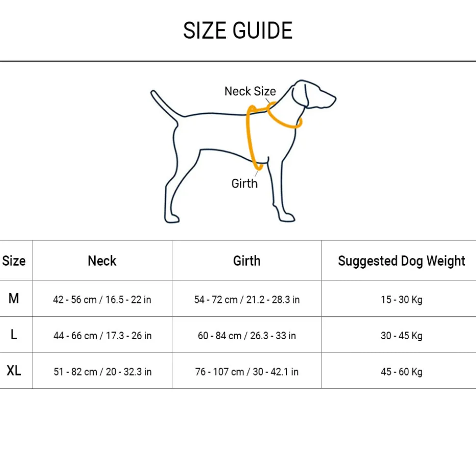HUFT Classic Dog H Harness - Orange