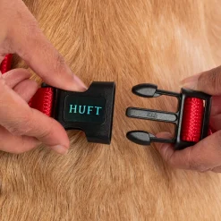 HUFT Classic H Harness For Dog - Cherry Red
