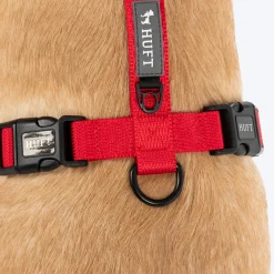 HUFT Classic H Harness For Dog - Cherry Red