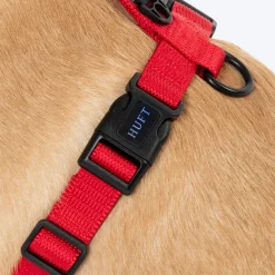HUFT Classic H Harness For Dog - Cherry Red