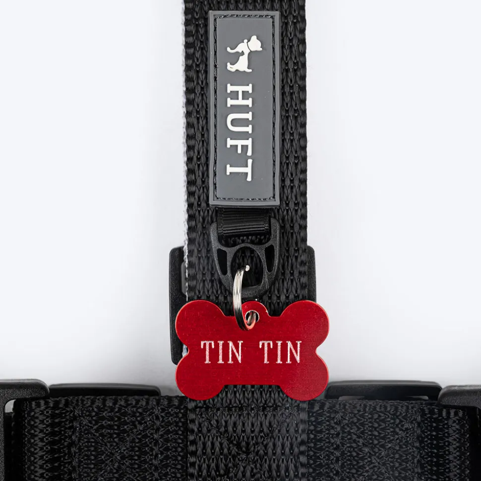 HUFT Classic H Harness For Dog - Coal Black