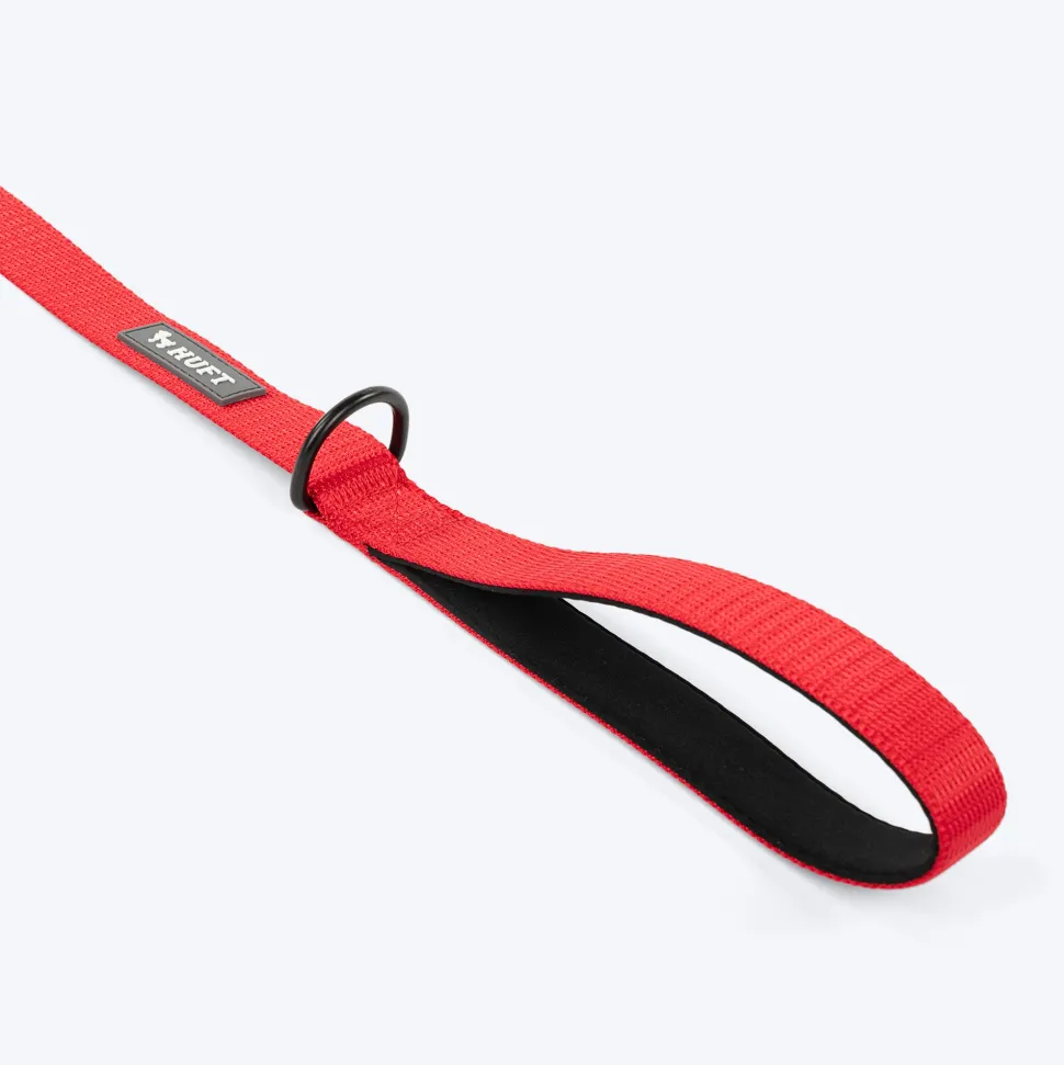 HUFT Classic Leash For Dog - Cherry Red