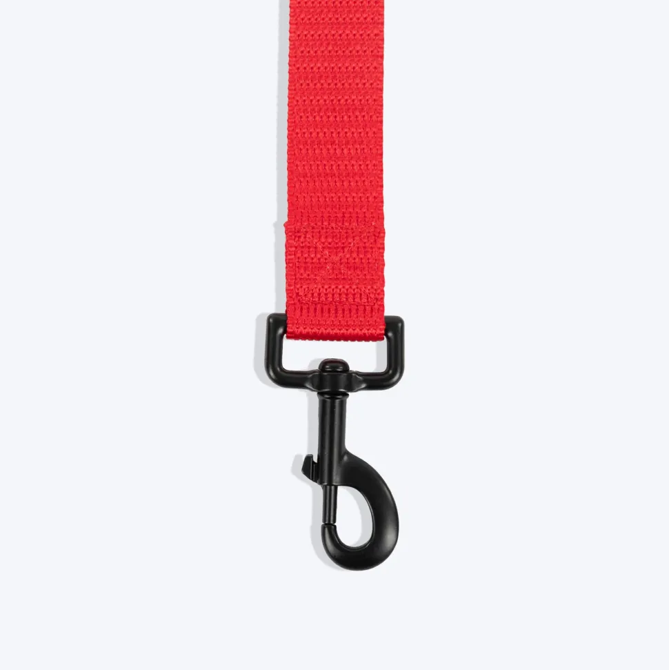 HUFT Classic Leash For Dog - Cherry Red