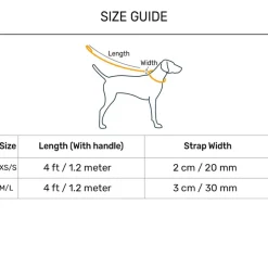 HUFT Classic Leash For Dog - Cherry Red