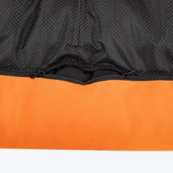 HUFT Classic Lounger Dog Bed - Orange & Blue