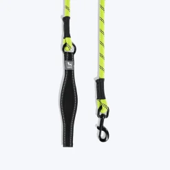 HUFT Classic Rope Leash For Dog - Neon Green - M - 5 ft