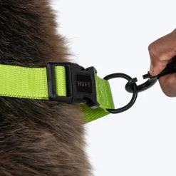 HUFT Classic Rope Leash For Dog - Neon Green - M - 5 ft